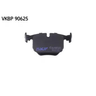 SKF VKBP 90625 - Jeu de 4 plaquettes de frein avant