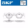 SKF VKBP 90625 - Jeu de 4 plaquettes de frein avant