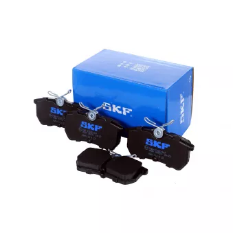 Jeu de 4 plaquettes de frein arrière SKF OEM C1BC2M007AA