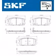 SKF VKBP 90921 A - Jeu de 4 plaquettes de frein avant