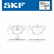 SKF VKBP 90946 - Jeu de 4 plaquettes de frein arrière