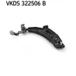 SKF VKDS 322506 B - Triangle ou bras de suspension (train avant)