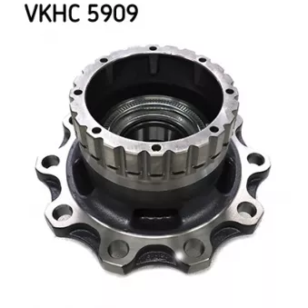 Moyeu de roue avant SKF VKHC 5909 pour VOLVO FH16 FH 16/540, FH 16/550 - 540cv