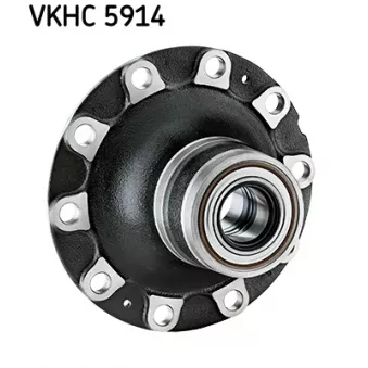 Moyeu de roue avant SKF VKHC 5914 pour RENAULT TRUCKS KERAX 300,18/B - 298cv
