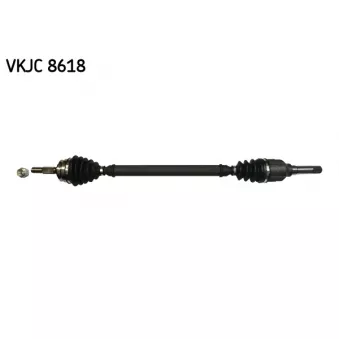 Arbre de transmission SKF VKJC 8618 pour CITROEN C3 1.2 THP 110 - 110cv