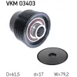Poulie roue libre, alternateur SKF [VKM 03403]