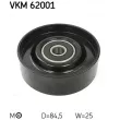 SKF VKM 62001 - Poulie-tendeur, courroie trapézoïdale à nervures