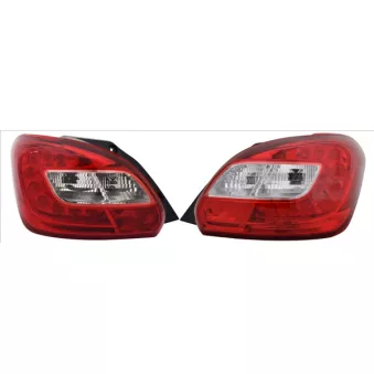 Feu arrière TYC 11-14803-06-2 pour OPEL MOKKA / MOKKA X 1.2 - 80cv
