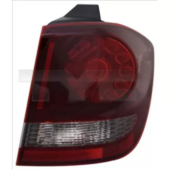 Feu arrière TYC 11-6565-26-9 pour DODGE JOURNEY 2.0 CRD - 140cv