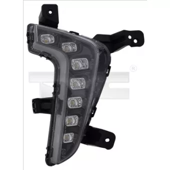 Feu diurne TYC 12-0417-00-9 pour HYUNDAI IONIQ 1.6 GDI Hybrid - 141cv
