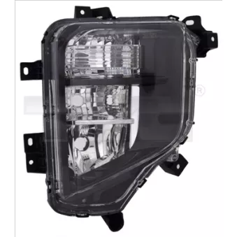 Projecteur antibrouillard TYC 19-15041-05-2 pour MITSUBISHI L 2.4 DI-D - 154cv