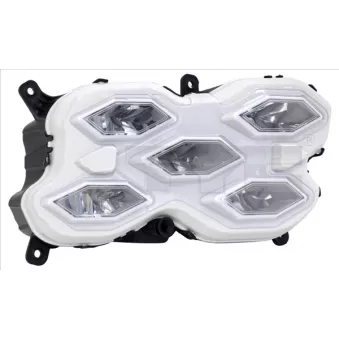 Projecteur antibrouillard TYC 19-15268-00-9 pour VOLKSWAGEN GOLF 2,0 TDI 4motion - 150cv