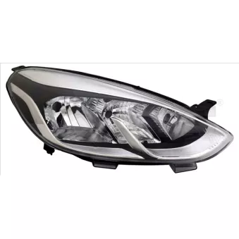 Projecteur principal TYC 20-17857-05-2 pour FORD FIESTA 1.0 EcoBoost mHEV ACTIVE - 155cv