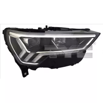 Projecteur principal TYC 20-17930-06-2 pour AUDI Q3 40 TDI quattro - 190cv