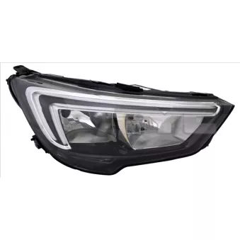 Projecteur principal TYC 20-19234-06-2 pour OPEL CROSSLAND X 1.6 Turbo D - 116cv