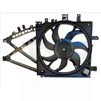 Ventilateur, refroidissement du moteur TYC 825-0040 pour OPEL CORSA 1.7 DTI - 75cv
