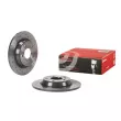 BREMBO 08.D864.1X - Jeu de 2 disques de frein arrière