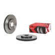 BREMBO 09.8840.1X - Jeu de 2 disques de frein arrière
