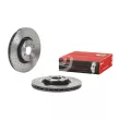 BREMBO 09.9586.1X - Jeu de 2 disques de frein avant