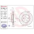BREMBO 09.B648.1X - Jeu de 2 disques de frein avant
