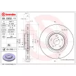 BREMBO 09.C932.11 - Jeu de 2 disques de frein avant