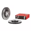 BREMBO 09.C932.11 - Jeu de 2 disques de frein avant