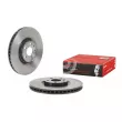 BREMBO 09.C936.1X - Jeu de 2 disques de frein avant