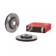 BREMBO 09.D245.1X - Jeu de 2 disques de frein avant