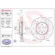 BREMBO 09.D392.1X - Jeu de 2 disques de frein avant