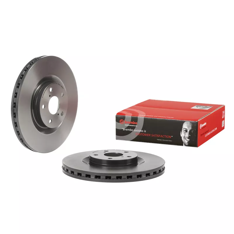 Jeu de 2 disques de frein avant BREMBO 09.D507.11 - Visuel 1