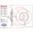 BREMBO 09.D722.23 - Jeu de 2 disques de frein avant