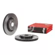 BREMBO 09.E520.11 - Jeu de 2 disques de frein avant