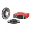 BREMBO 09.E529.11 - Jeu de 2 disques de frein arrière