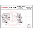 BREMBO F BR 022B - Étrier de frein