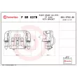 BREMBO F BR 037B - Étrier de frein