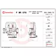 BREMBO F BR 076 - Étrier de frein
