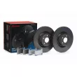 BREMBO KT 08 003 - Kit de disques et plaquettes avant