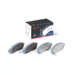 BREMBO P 56 096E - Jeu de 4 plaquettes de frein avant
