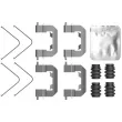 Kit d'accessoires, plaquette de frein à disque MINTEX [MBA0123]