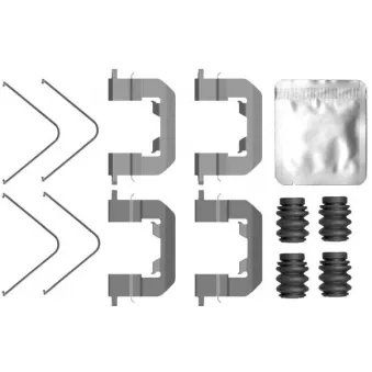MINTEX MBA0123 - Kit d'accessoires, plaquette de frein à disque