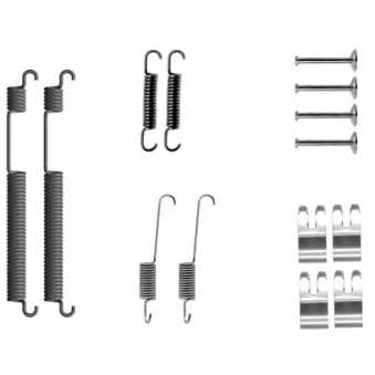 Kit d'accessoires, mâchoire de frein MINTEX MBA53