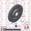 ZIMMERMANN 100.3357.54 - Disque de frein avant gauche