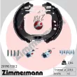 Kit de freins arrière (prémontés) ZIMMERMANN [20990.130.2]