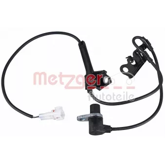 Capteur, vitesse de roue avant gauche METZGER OEM 8954302040