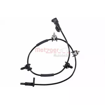 Capteur, vitesse de roue METZGER 09001544