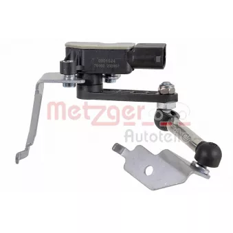 Capteur, correcteur de portée d'éclairage arrière droit METZGER 0901524