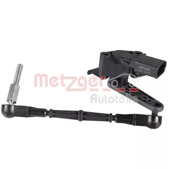 Capteur, correcteur de portée d'éclairage arrière gauche METZGER OEM 4M0941309G
