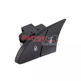 Interrupteur, verrouilage des portières avant gauche METZGER 09161174 pour PORSCHE CAYENNE 4.8 Turbo S - 550cv