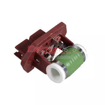 Résistance du ventilateur de radiateur METZGER 0917752
