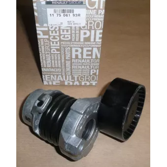 Tendeur de courroie, courroie trapézoïdale à nervures OE OEM 117506193R